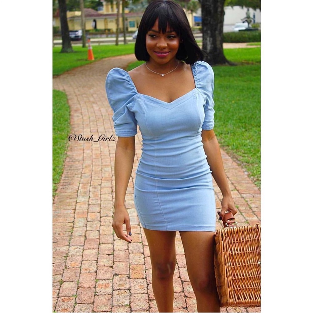 Denim Mini Dress